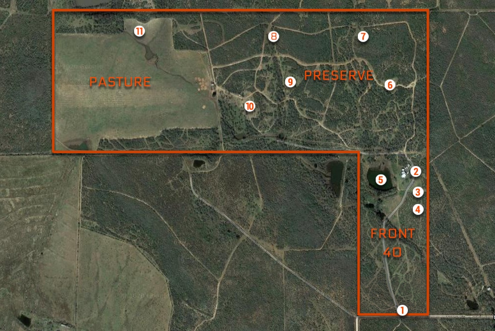 Legacy Ranch property map